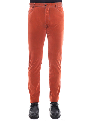 pantaloni rrd-roberto ricci designs thecno velvet 1000 5t arancione