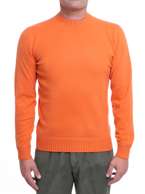 fleece magazzino ricambi felted cashmere orange
