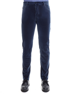 pantaloni rrd-roberto ricci designs thecno velvet 1000 5t blu