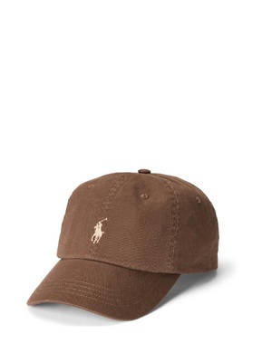 cappello polo ralph lauren baseball marrone