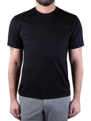 t-shirt herno jersey black